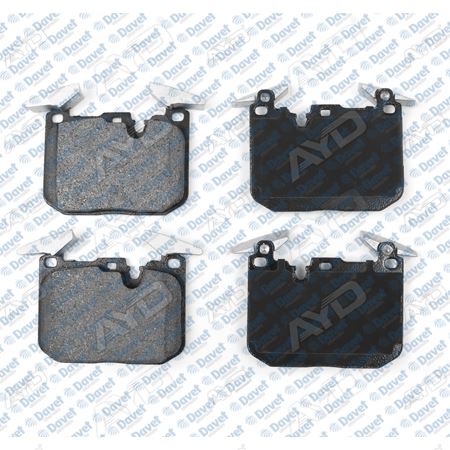 AYD 60351A Fren Balatasi Arka Wva 25028 Bmw 1 (F40) 116d 118d 120d 19> 116i 20> 2 (F44) 216d 20> X1 (F48) Sdrive 20i 20> X2 (F39) M35i 18> (Fren Tertibatı: M Performanslı Frene Sahip Araçlar Için)